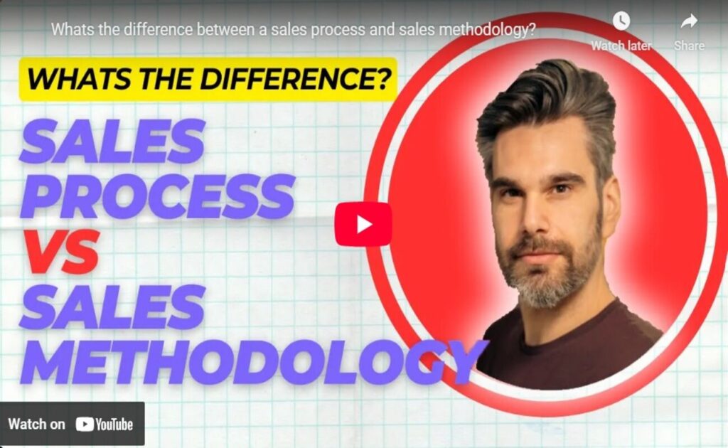 Sales process vs methodology