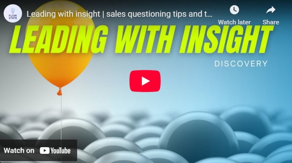 Leading with insight